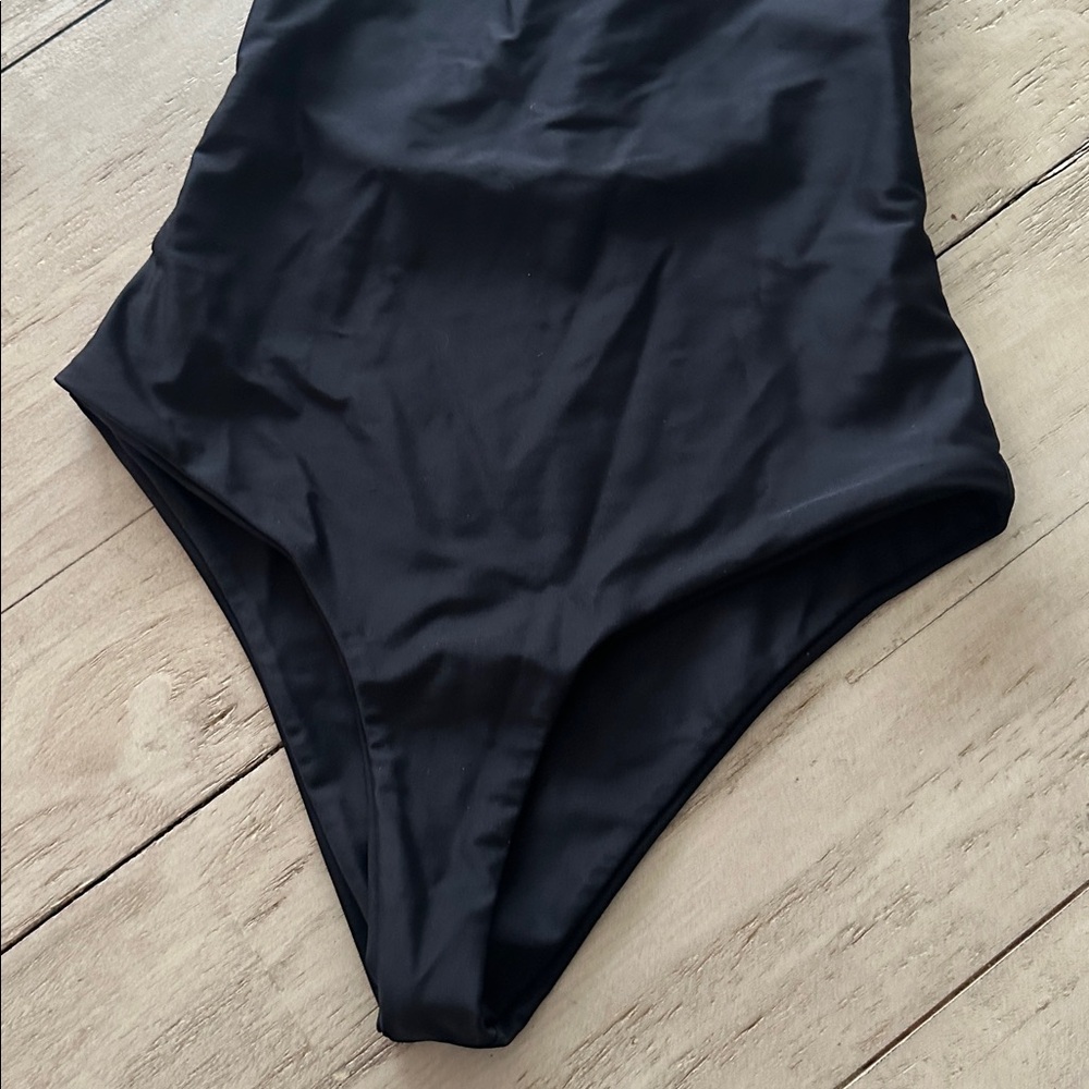 JADE SWIM All In One Piece Black Matte Size M - Picture 5 of 7